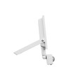 50W lyskaster med sensor - IP44, hvit, arbeidslampe, PIR-sensor