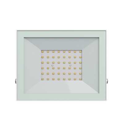 50W lyskaster - IP65, hvit