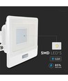 30W LED-lyskaster med sensor - Hvit, arbeidslampe, Samsung LED-chip