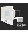 30W LED-lyskaster med sensor - Hvit, arbeidslampe, Samsung LED-chip