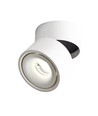 Dimbar LED takspot RA98 - 10W, hvit, justerbar, for påbygging