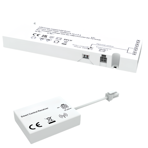 LEDlife Møbelspot Zigbee strømforsyning 30W - Til Sono og Reco, Hue kompatibel, RF, inkl. fjernkontroll