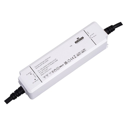 Vanntett 100W strømforsyning - Snappy, 24V DC, 4,16A, IP67 vanntett
