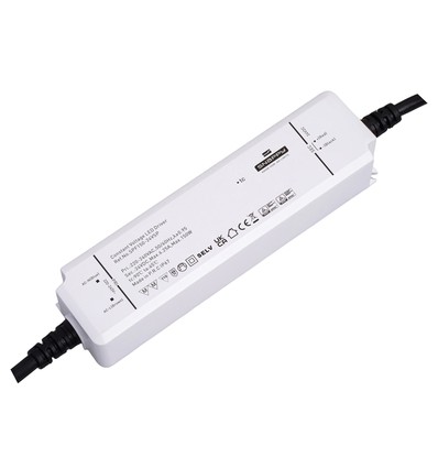 Vanntett 150W strømforsyning - Snappy, 24V DC, 6,25A, IP67 vanntett