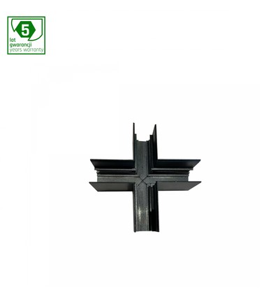 System Shift - Horisontal Connector, Svart