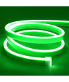 Grønn 8x16 CLIP-ON Neon Flex LED - 8W per meter, IP67, 24V