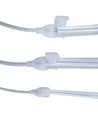 Grønn 8x16 CLIP-ON Neon Flex LED - 8W per meter, IP67, 24V