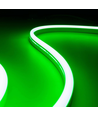 Grønn 8x16 CLIP-ON Neon Flex LED - 8W per meter, IP67, 24V