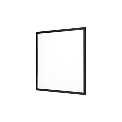 60x60 LED-panel, 40W - Høyde:8mm, 80lm/W, IP20, sort