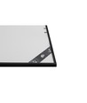 60x60 LED-panel, 40W - Høyde:8mm, 80lm/W, IP20, sort