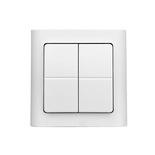 Outlet: Easyair 2-knapps bryter - For dagslyssensor panel, FUGA