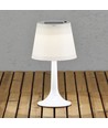 Outlet: Assisi LED Bordlampe Solcelle, IP44 i Hvit - Konstsmide