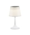 Outlet: Assisi LED Bordlampe Solcelle, IP44 i Hvit - Konstsmide