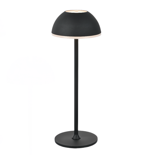 Oppladbar LED bordlampe Innendørs/utendørs - Svart, berøringsdimbar, 3i1, IP54 utendørs