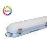 120cm 40W armatur HiCRI, gjennomgangskoblet - IP65, RA90, flimmerfri