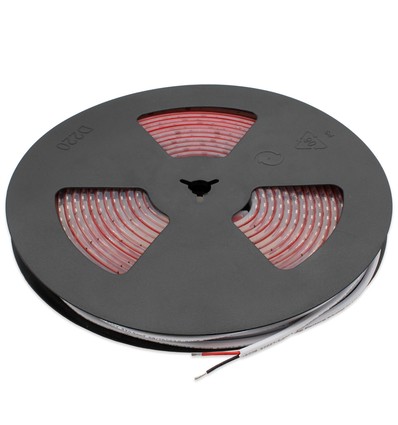 6m lysbånd til campingvogn, bobil - 7,5W/m, IP68, 120 LED pr. meter, 12V