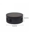 Solcelle vegglampe - IP54, rund, sort, roterbar, skumringssensor