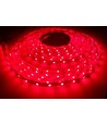 5m 14W/m Rød 660nm LED-strip - 24V DC, IP20, 60 LED pr. meter