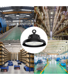 100W Solara 2 LED high bay 210lm/W - 0-10V dimbar, IP65, Philips driver, 5 års garanti