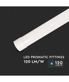 V-Tac 20W komplett LED armatur - 60 cm, 3 års produsentgaranti, 230V
