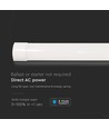V-Tac 20W komplett LED armatur - 60 cm, 3 års produsentgaranti, 230V
