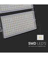 500W LED Flomlys - 135lm/W, IP65, stadion, baner og store områder, 1m kabel
