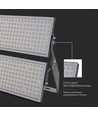 500W Super High Power LED lyskaster, Samsung LED chip - 135lm/W, 67.500lm, IP65, sort, 4000K, 5 års garanti