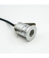 Badstue downlight - 24V DC, RA93, 1,1W, 3m ledning, Hull: Ø3 cm, Mål: Ø3,5 cm