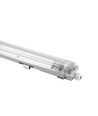Limea T8 LED enkelarmatur - Inkl. 1x9W 60cm LED rør, IP65 vanntett