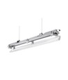 Limea T8 LED dobbelarmatur - Inkl. 1x9W 60cm LED rør, IP65 vanntett