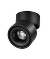 10W dimbar RA98 LED-takspot - Sort, justerbar, for påbygging