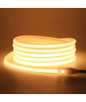 10m 9,5W/m Neon COB-LED-strip - 24V DC, IP67, 280 LED pr. meter, COB LED