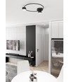 Lucio 2 Sort taklampe - GX53, 230V, uten lyskilde