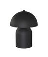 Mush LN2 Sort bordlampe - Ø18 cm, G9, 230V, uten lyskilde