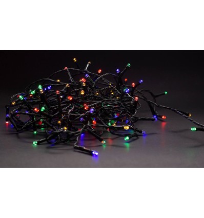 Outlet: 9 m. Smart Home multicolor LED julelyslenke - Tuya/Smart Life, 120 LED, minnefunksjon, IP44 utendørs, 230V
