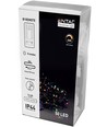 Outlet: 5 meter utendørs LED julelysslynge - Batteri, IP44, timer, 50 LED, multicolor