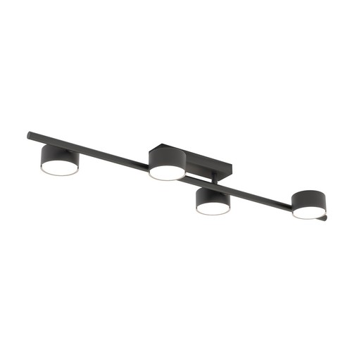 Bet 4 Sort taklampe - Ø8 cm, GX53, 230V, uten lyskilde