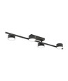 Bet 4 Sort taklampe - Ø8 cm, GX53, 230V, uten lyskilde
