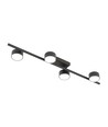 Bet 4 Sort taklampe - Ø8 cm, GX53, 230V, uten lyskilde
