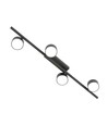 Bet 4 Sort taklampe - Ø8 cm, GX53, 230V, uten lyskilde