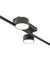 Bet 4 Sort taklampe - Ø8 cm, GX53, 230V, uten lyskilde