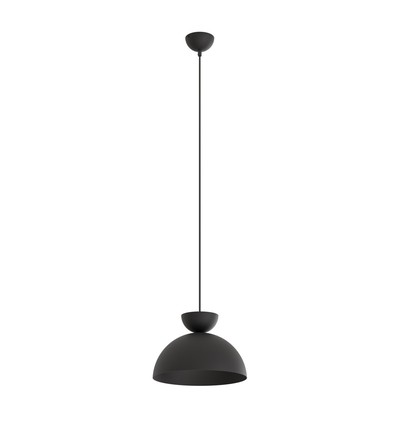 Lunaro 1S Sort pendellampe - Ø30 cm, GX53, 230V, uten lyskilde
