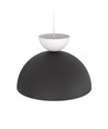 Lunaro 1S Sort/Hvit pendellampe - Ø30 cm, GX53, 230V, uten lyskilde