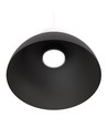 Lunaro 1S Sort/Hvit pendellampe - Ø30 cm, GX53, 230V, uten lyskilde