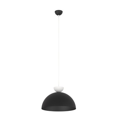Lunaro 1L Sort/Hvit pendellampe - Ø40 cm, GX53, 230V, uten lyskilde