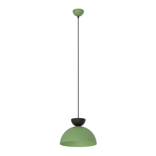 Lunaro 1S Sort/Grønn pendellampe - Ø30 cm, GX53, 230V, uten lyskilde