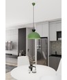 Lunaro 1L Sort/Grønn pendellampe - Ø40 cm, GX53, 230V, uten lyskilde