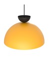 Lunaro 1L Sort/Oransje pendellampe - Ø40 cm, GX53, 230V, uten lyskilde