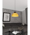 Lunaro 1L Sort/Oransje pendellampe - Ø40 cm, GX53, 230V, uten lyskilde