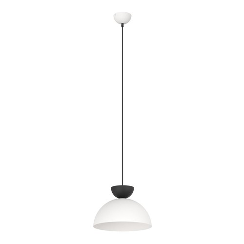 Lunaro 1S Hvit/Sort pendellampe - Ø30 cm, GX53, 230V, uten lyskilde